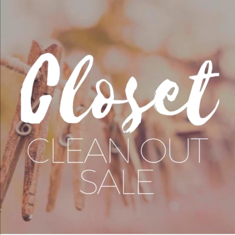 Everything must go!